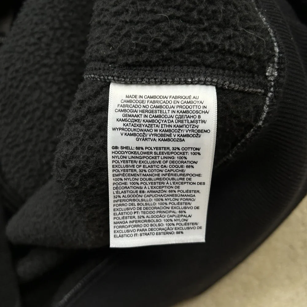 The North Face Highrail Fleece Jacket 2.0 Men's Large Hooded Zip Pockets